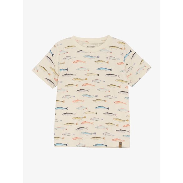 Minymo T-Shirt 86-110 fiskar